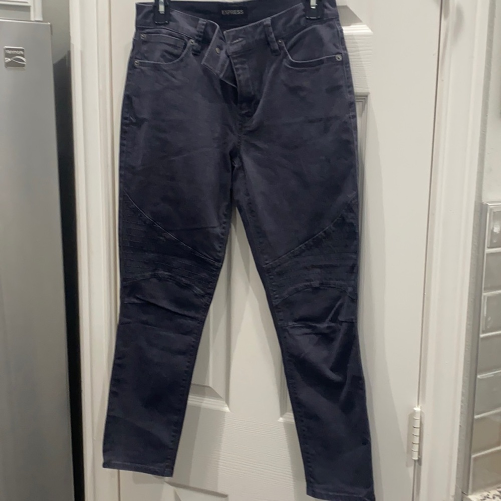 Express Jeans with Cool Knee Detail